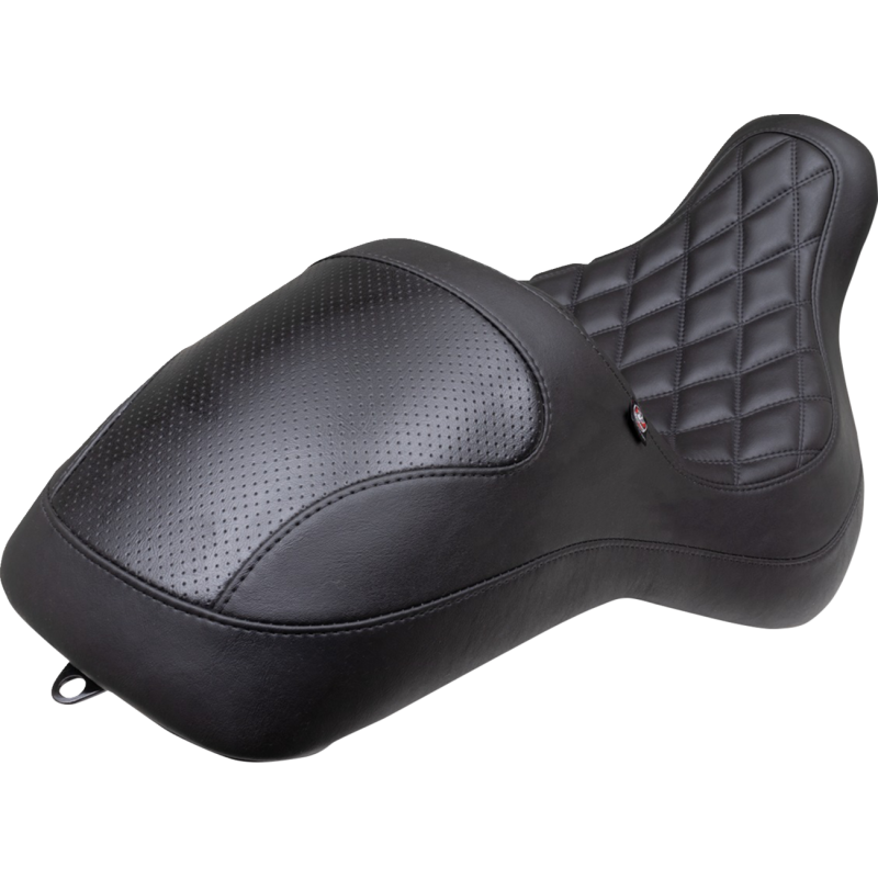 Extreme Fastback Seat Black Double Diamond Fat Boy 18-23
