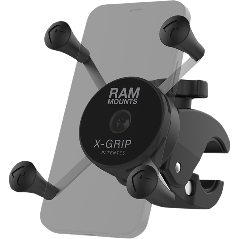 RAM HANDLEBAR MOUNT WITH X-GRIP AND TOUGHCLAW