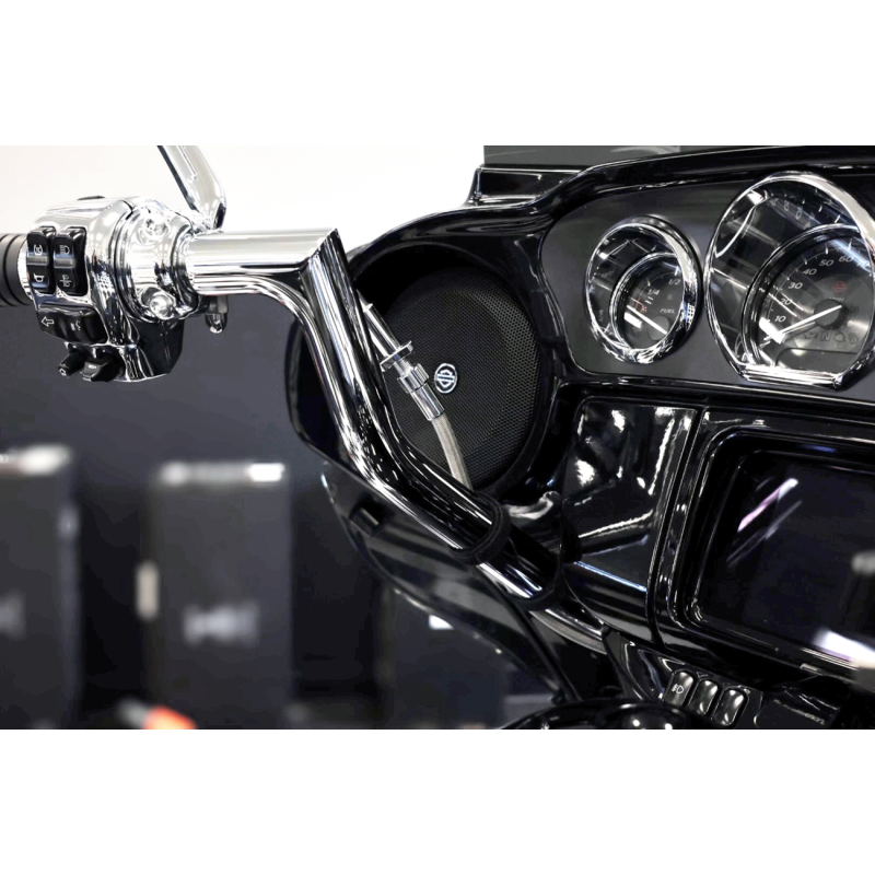 EZ Install Kit - 10" Handlebars -Upper Clutch-FullLength CHR