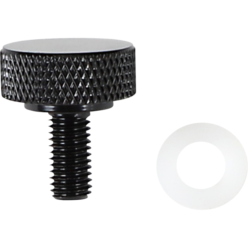SEAT KNOB BLK 1/4-28