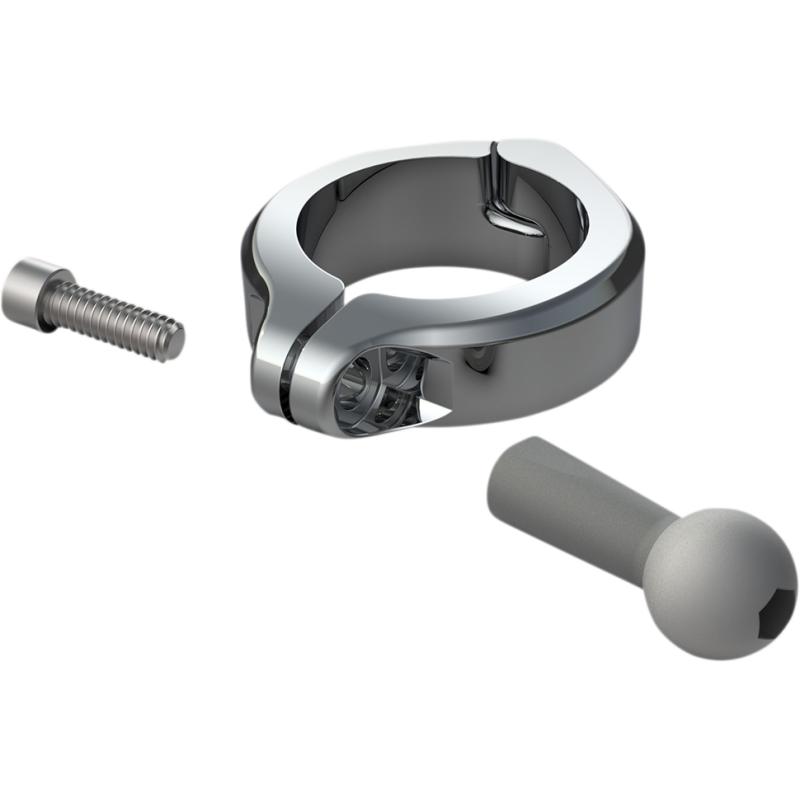 Aluminum Clamp Mount 1 1/2", Chrome