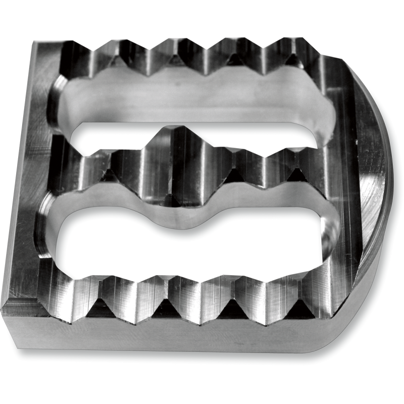 SERRATED BRAKE PEDAL COVER BLACK