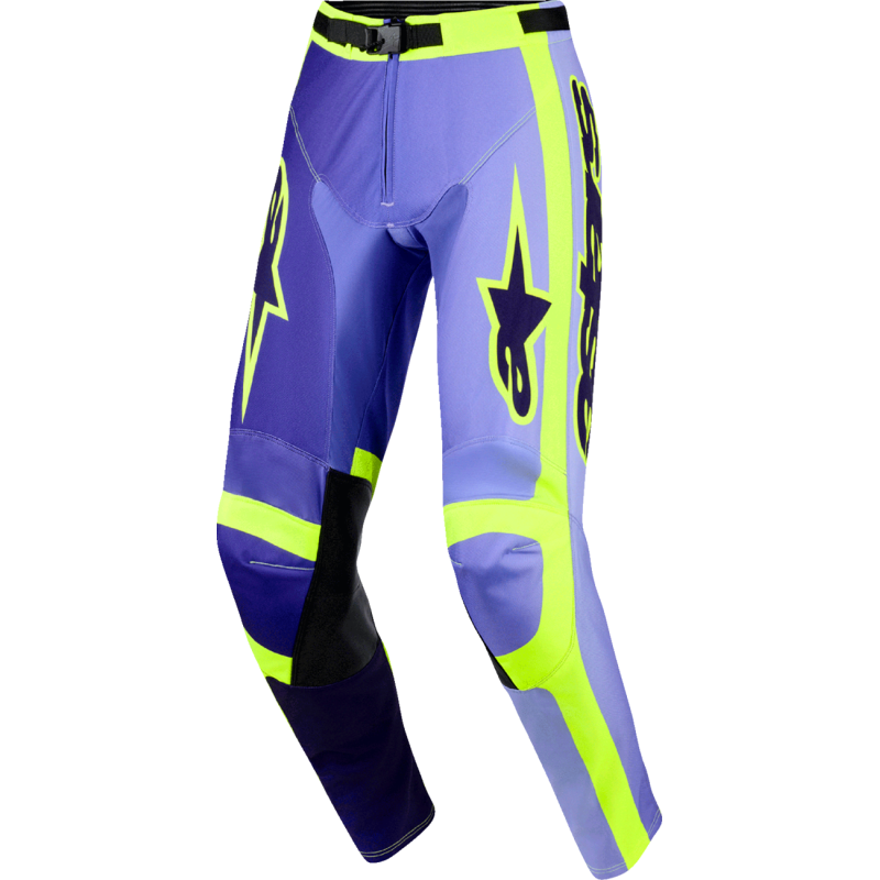 PANT RACER PORTL PURPLE/YEL 32