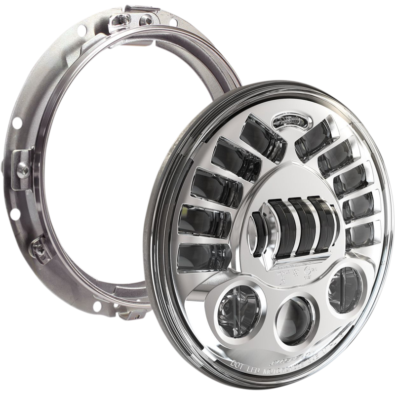 HEADLIGHT PB ADPT 7" CHR