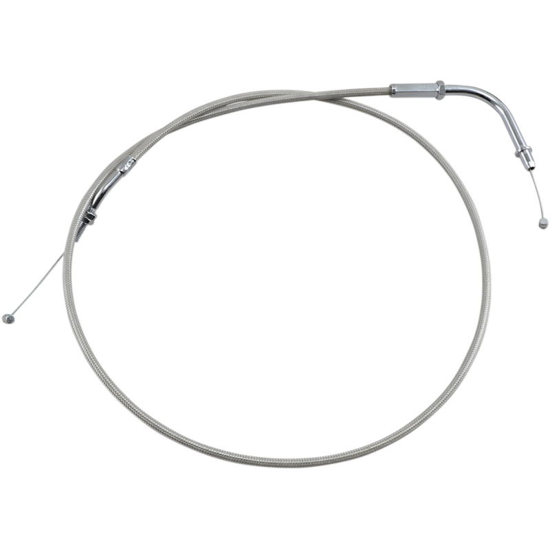 THROTTLE CABLE CLEAR ARMOUR COATED