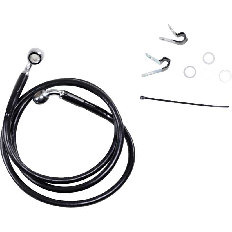 04-10883C/1200C +4 BLK FRT BRK LINE KIT