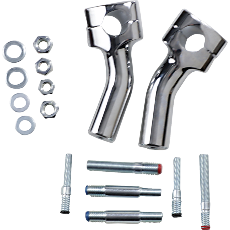 KICKBACK RISERS CHROME PR