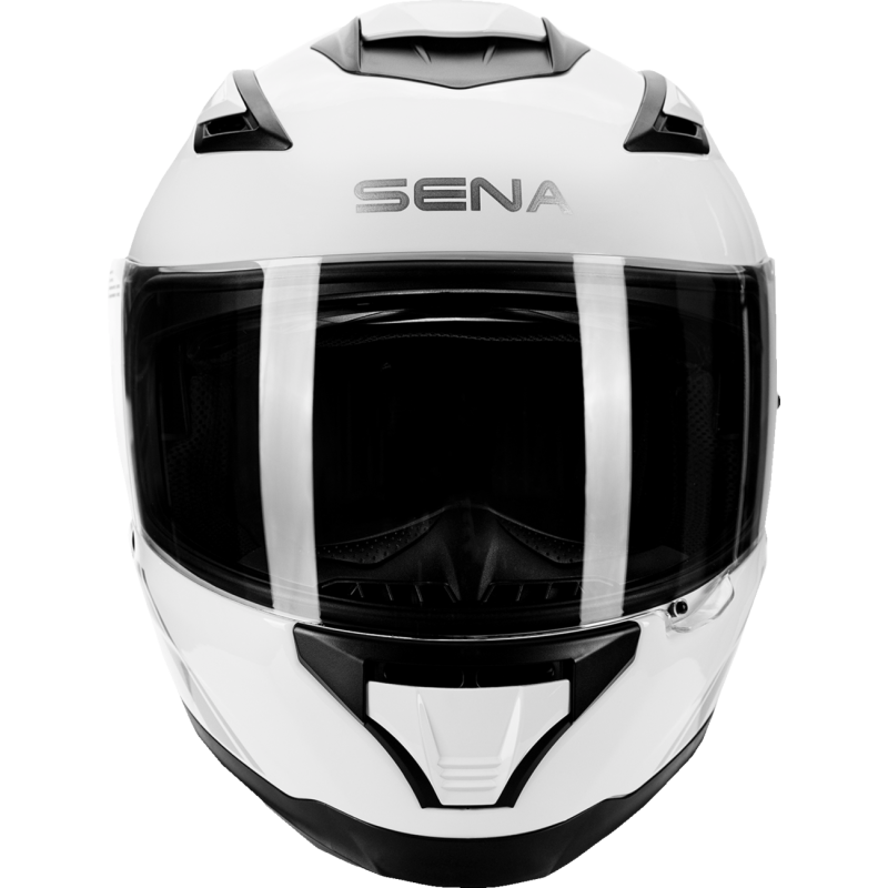STRYKER SMART HELMET FULL-FACE GLOSSY WHITE XL SIZE DOT