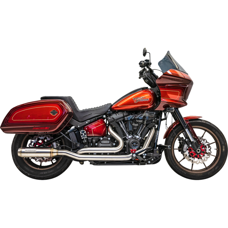 True Dual Exhaust w/ 4" Muffler - Stainless Steel