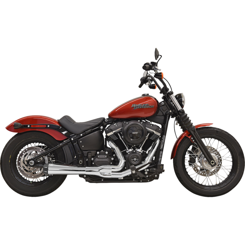 2-into-1 Road Rage III Exhaust System - 49-State - Chrome
