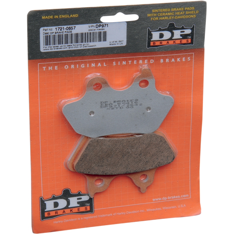 DP971 STANDARD COMPOUND BRAKE PAD SET