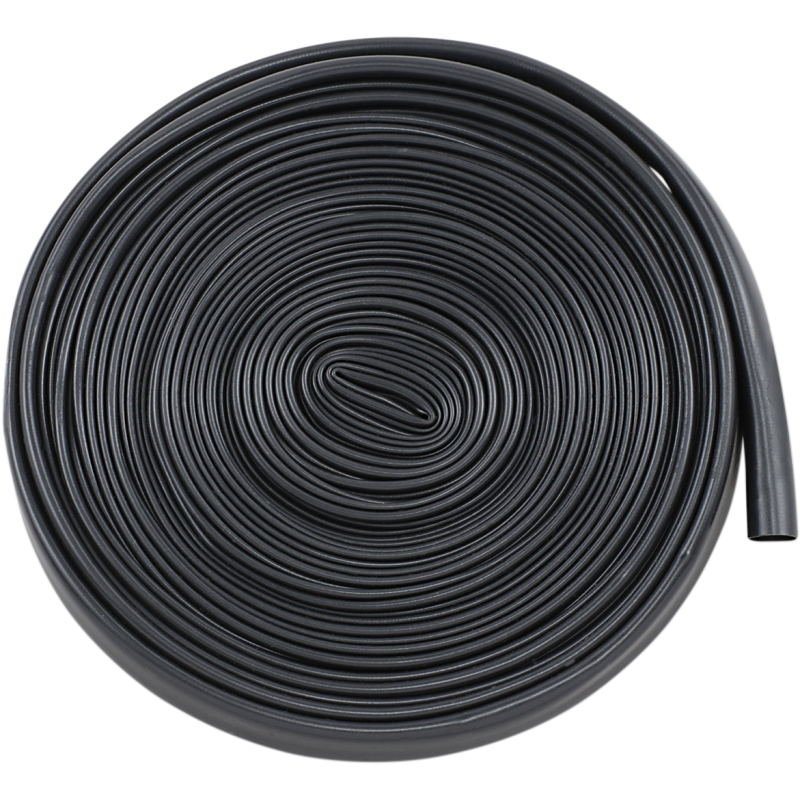 .250" BLACK SHRINK TUBING 25' ROLL