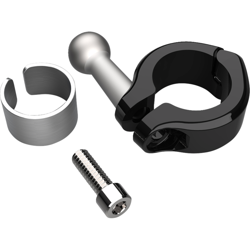 HOLDER DRNK GEN 2 BLK, H-BAR MOUNT 7/8", 1" BLK