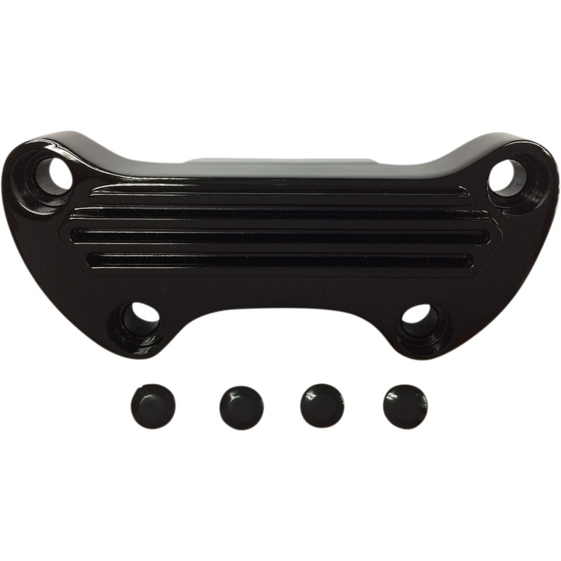 74-UP GL/BLK H/BAR CLAMP W/SKIRT FINNED