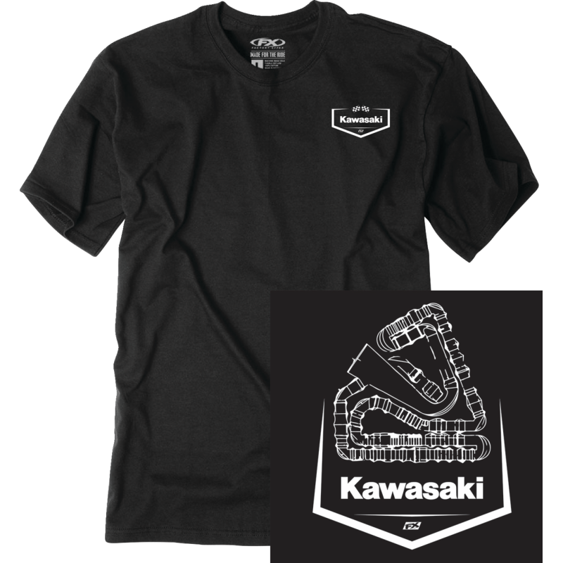 TEE KAWASAKI TRACK BK 2X