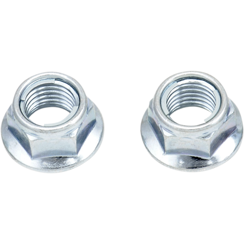 M10-1.25 Hex Flange Fuji-Lock Nut 14mm A/F (10Pk)