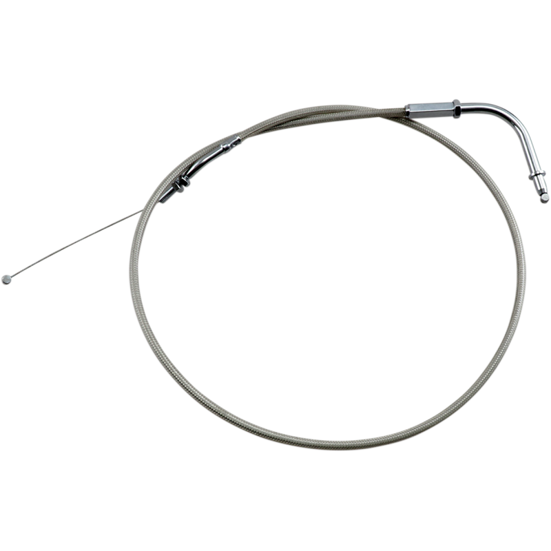 THROTTLE CABLE CLEAR ARMOUR COATED