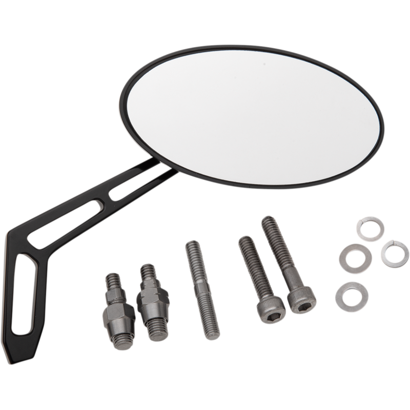 MIRROR WW OV RIGHT BLACK