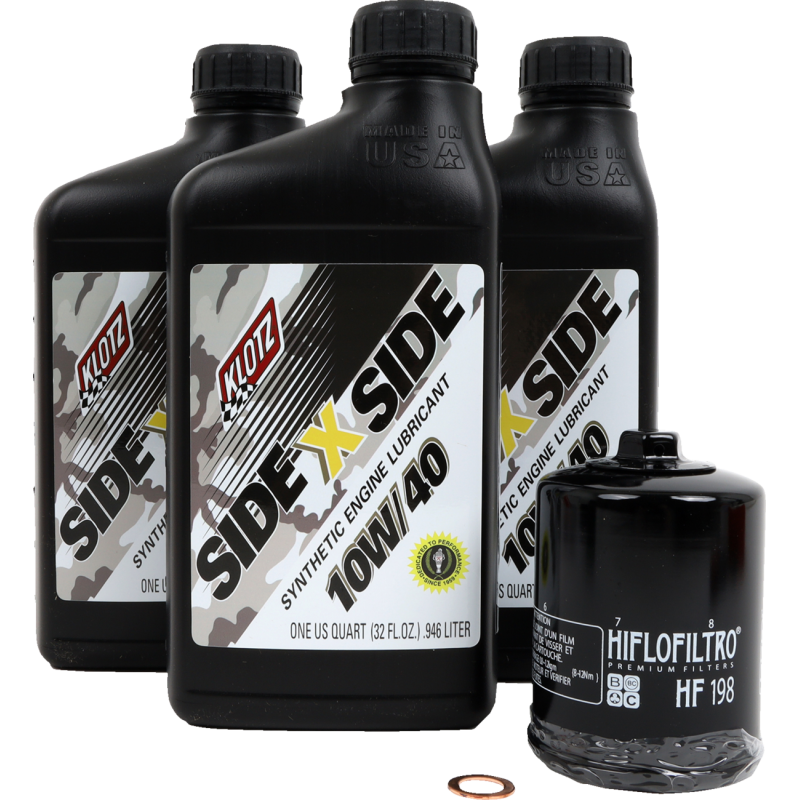 KLOTZ OIL 10W40 POL OIL CHNG KIT
