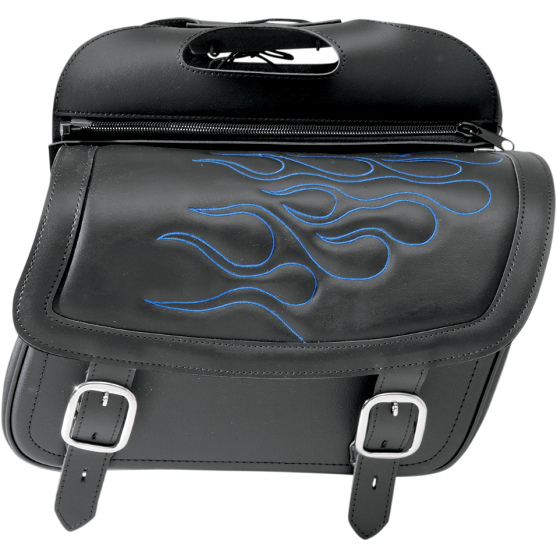 SADDLEBAG FLAME BLU MD