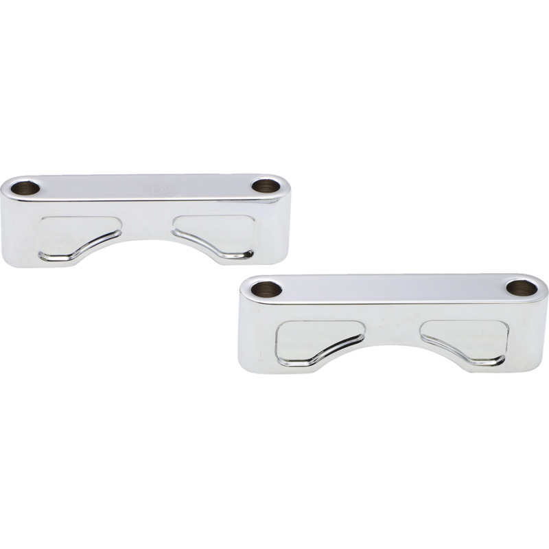 83-13 FLHT 21 CHR FRT FENDER BLOCKS
