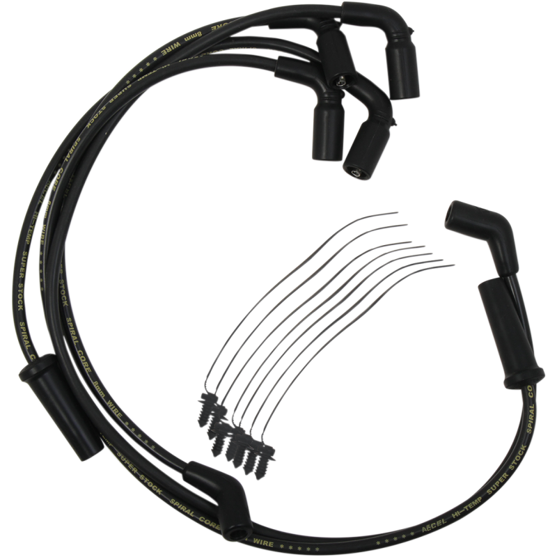 17-22 FL PLUG WIRE 8MM BLACK