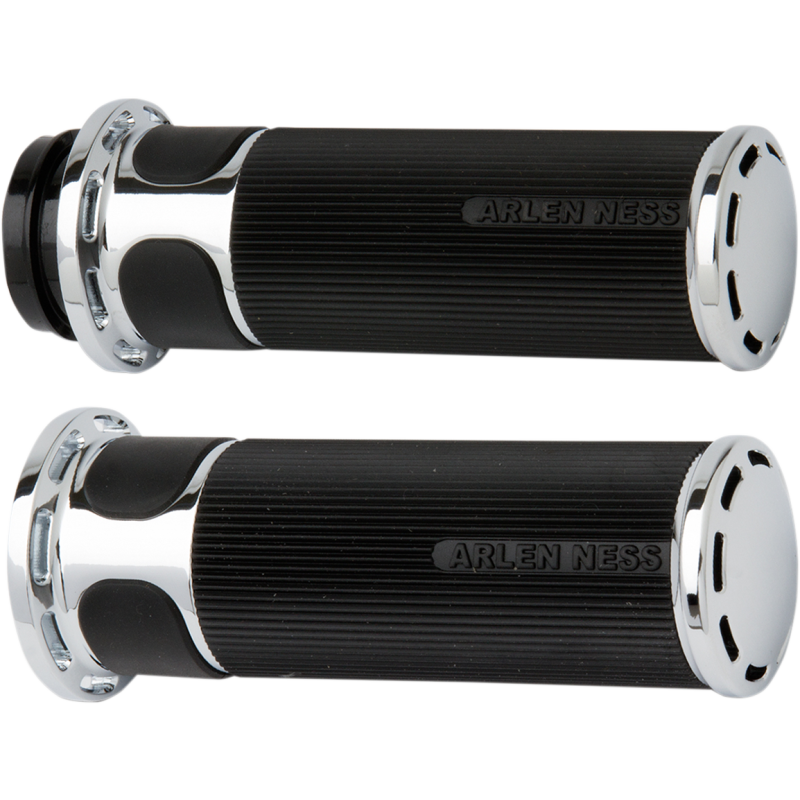 GRIPS SLOT TRACK   H-D CBL LONG CHR