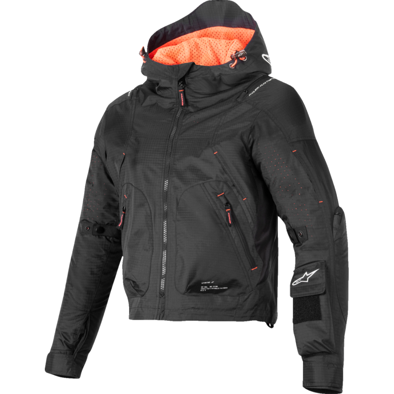 JACKET STELLA MOLLY AIR BLK/FLUO CORAL M