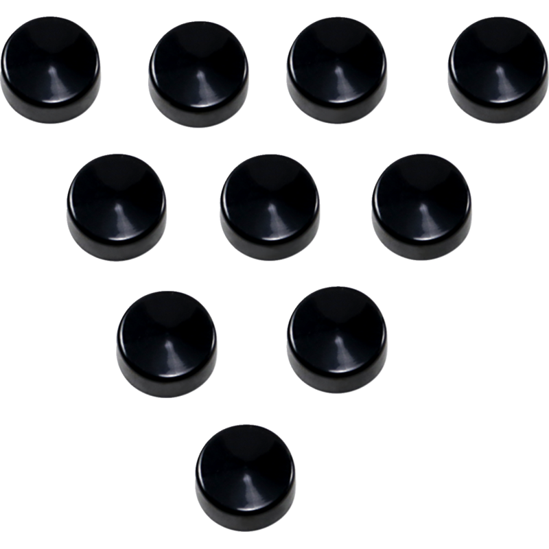 COVER BOLT 5/8 HEX BLK