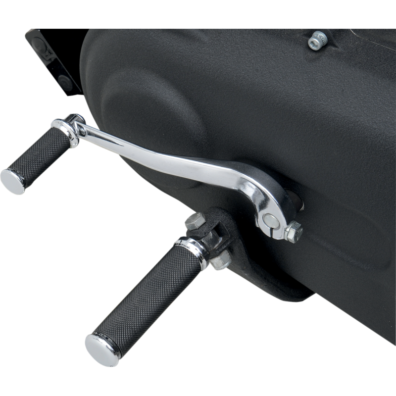 SOFT RUBBER FOOT PEGS W/ CHROME (PR)