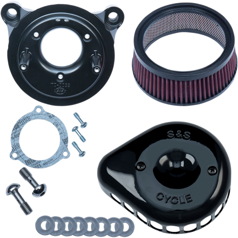 08-16 FLHT/16-17 S/T  GL/BLK MINI T/DR A/C