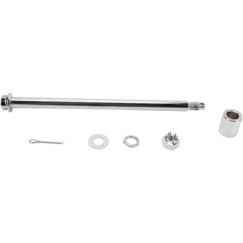 91-99 DYNA REAR AXLE CHROME