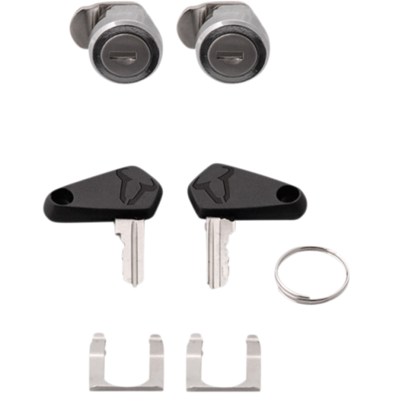 TRAX LOCK SET 2 LOCKS 2 KEYS SIMULTANEOUS LOCKING