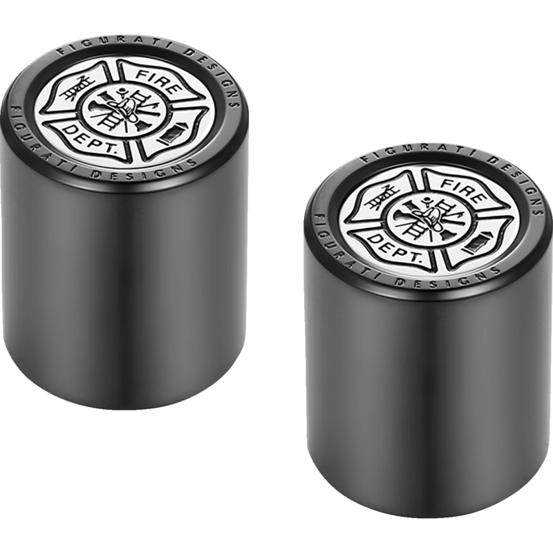 ND MAG DOCKING COVERS BLACK WITH MALTESE CROSS 25.2X32mm