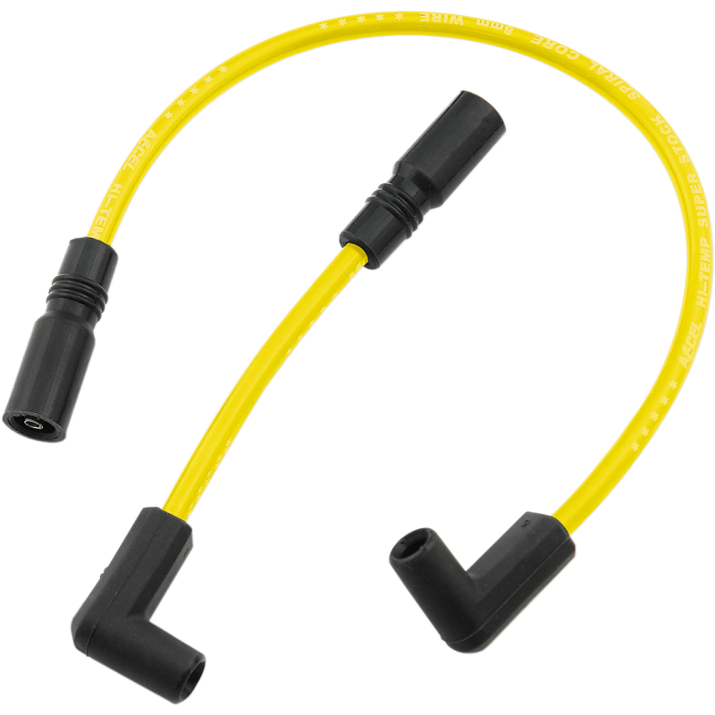99-17 FXD 8MM SPARK PLUG WIRE SET YLW