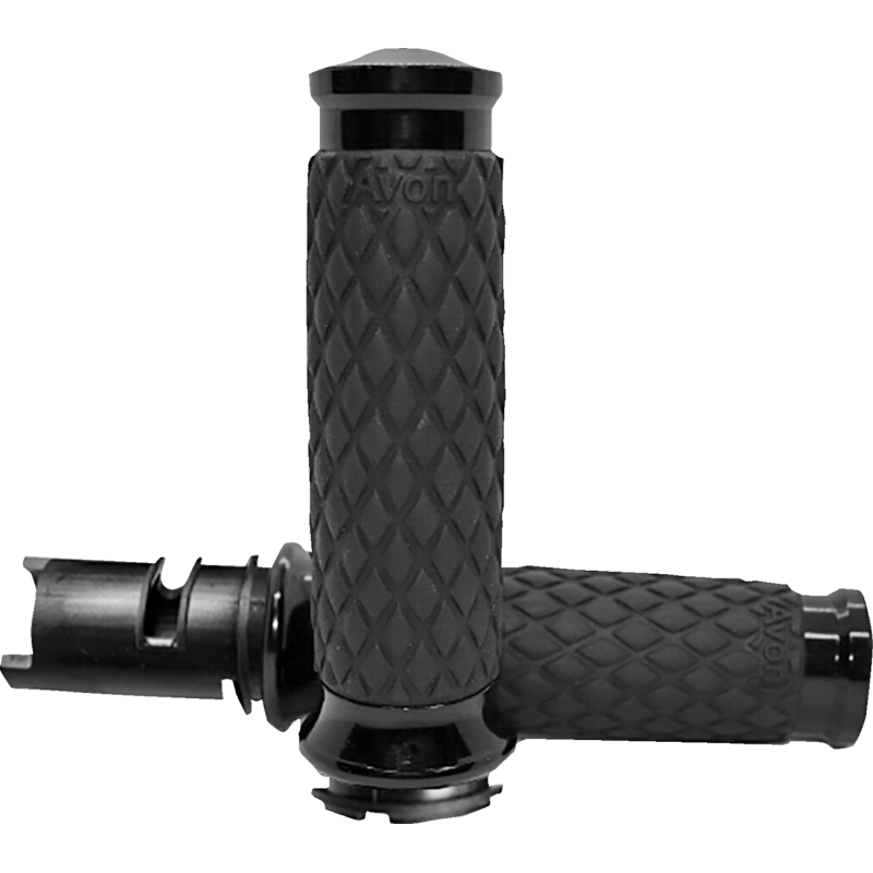 GRIPS DIAMOND CONTOUR BLACK ANODIZED TBW
