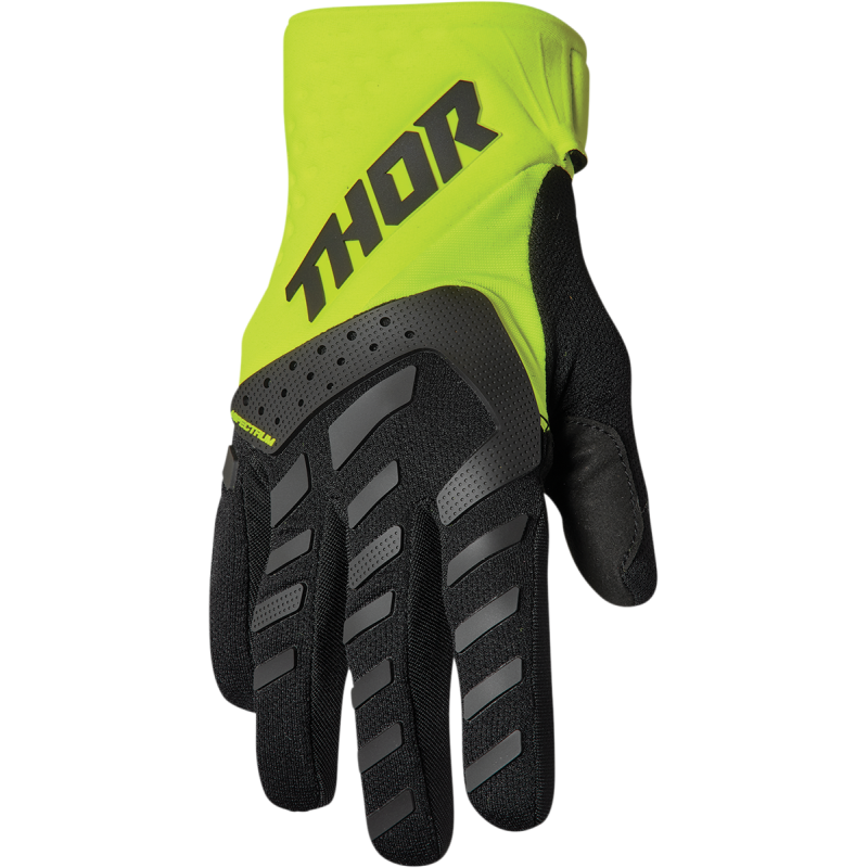 GLOVE SPCTRM YT BK/AC XS