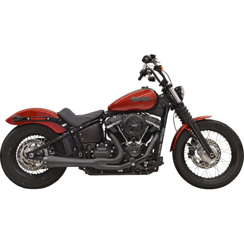 2-into-1 Road Rage Exhaust System - Black - 49-State