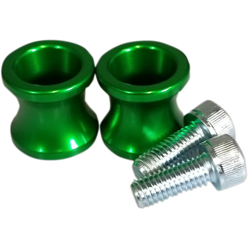 SWINGARM SPOOLS GREEN 8MM