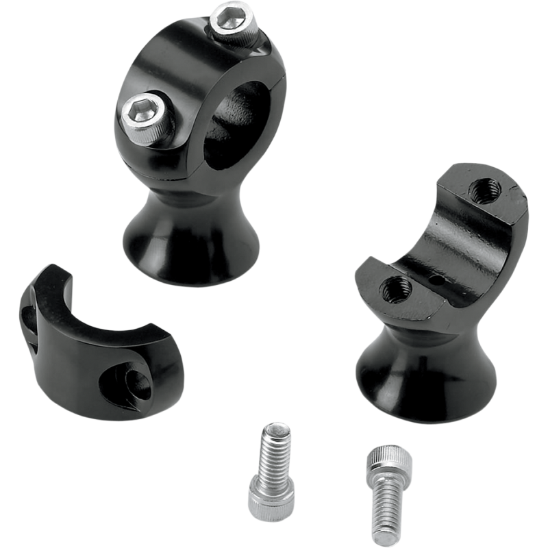 RISERS SLIMLINE 1.75" BLK