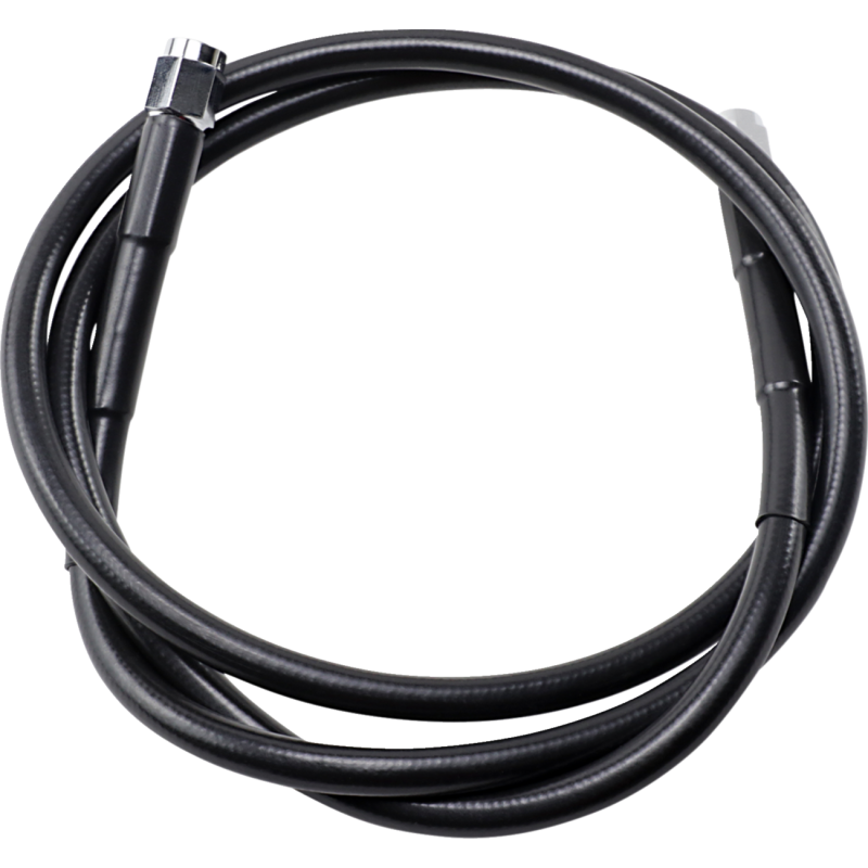 BLACK S/S BRAKE LINE 46"