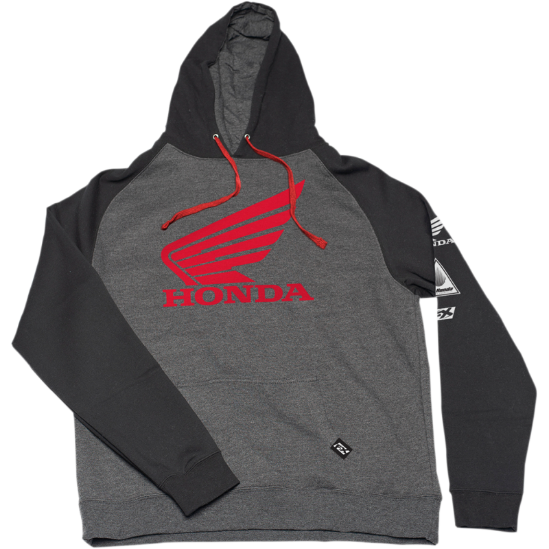 HOODY HON WING CHR/BLK MD