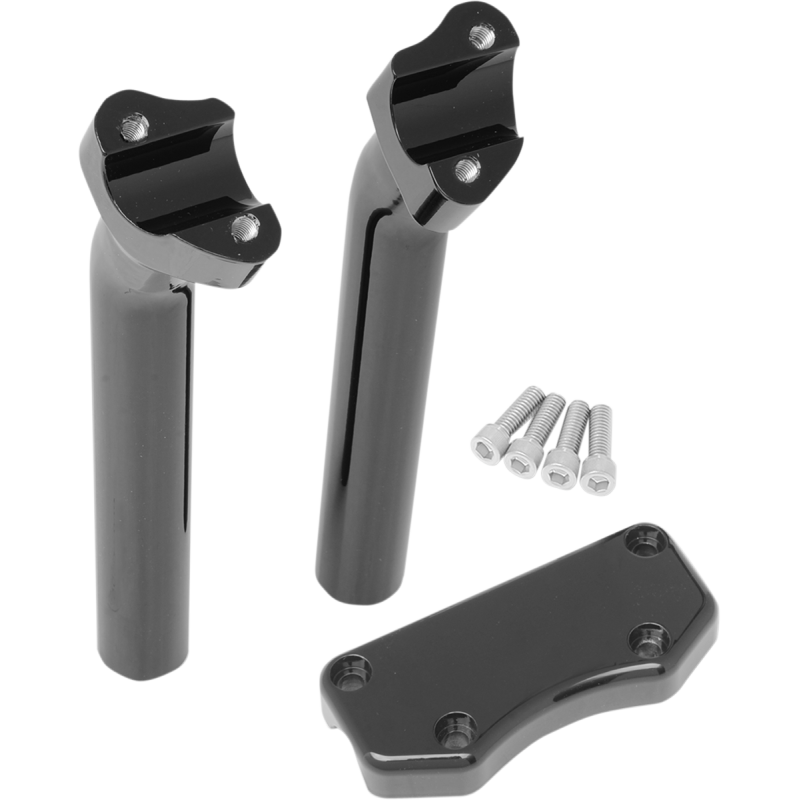 RISER BUFF W/CLAMP 9.5 BK