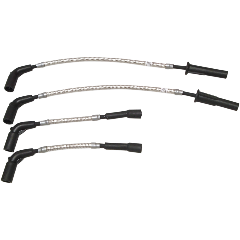 Spark Plug Wire Set - Polished Stainless - Softail '18+