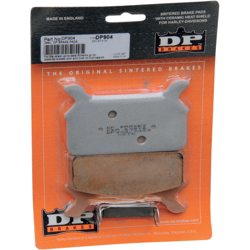 DP904 STANDARD COMPOUND BRAKE PAD SET