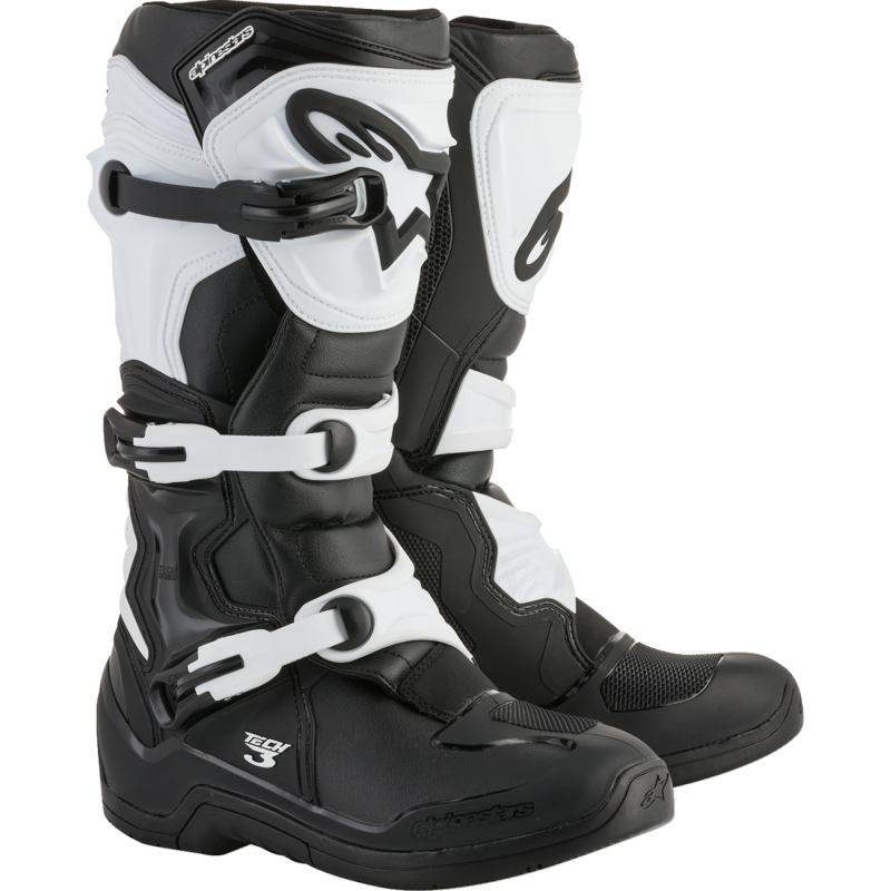 BOOT TECH 3 BK/WT 8
