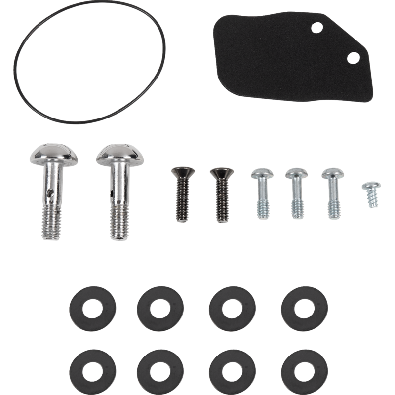 LAVA CHROME STEALTH MINI TEARDROP AIR CLEANER KIT 17-23 M8