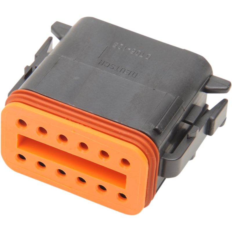 DEUTSCH BLACK 12 SOCKET CONNECRTOR EA