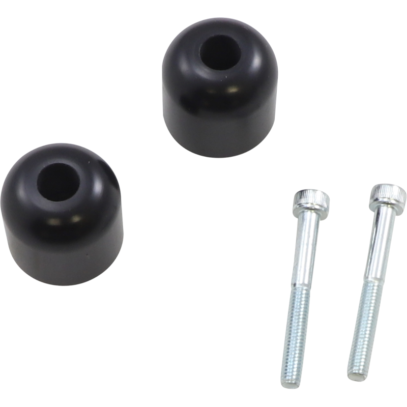 BAR END SLIDERS F/SUZUKI MODELS BLACK