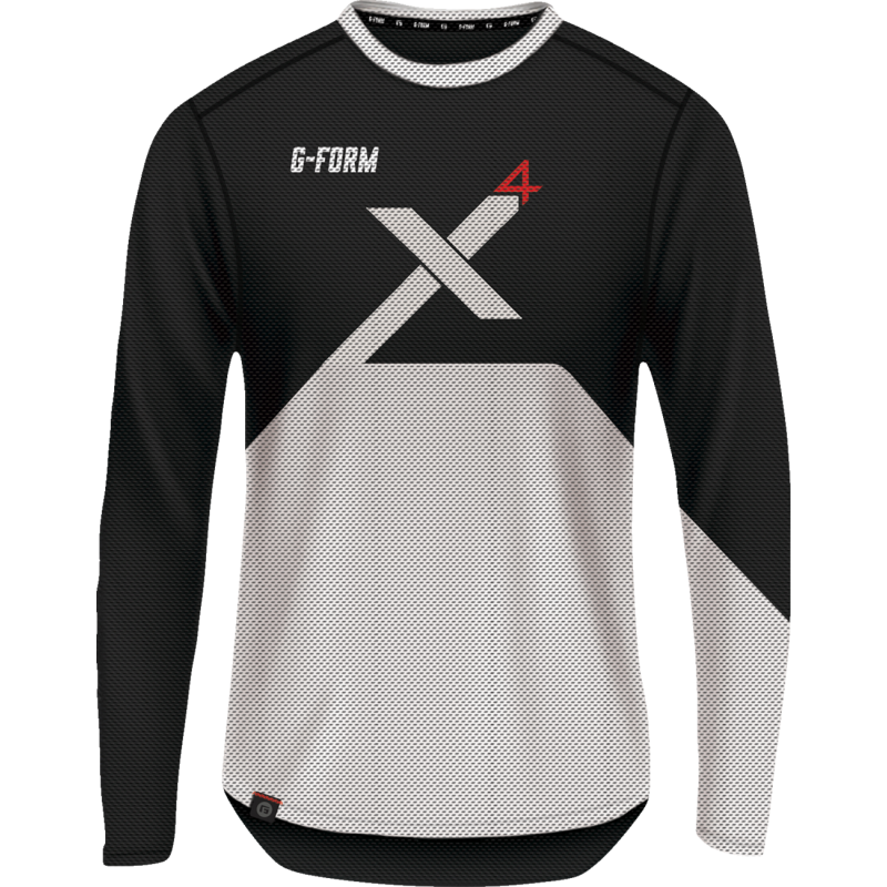 Pro-X4 L/S Bike Jersey B/W S